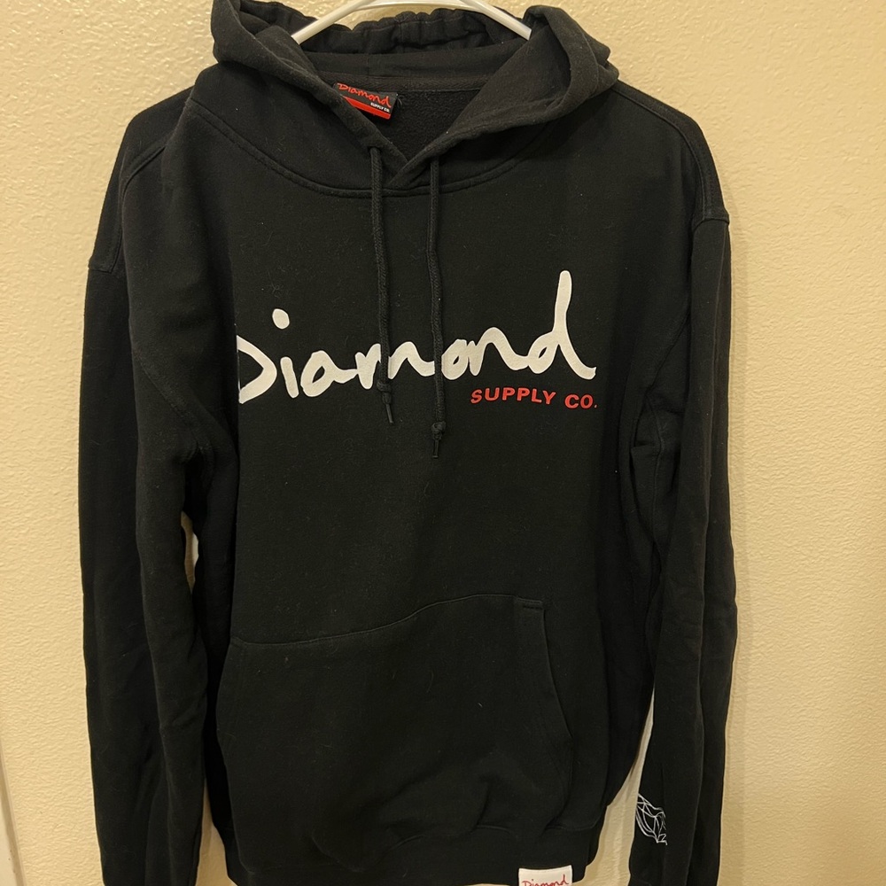 Diamond Supply Co. Black and White Men's Sweater